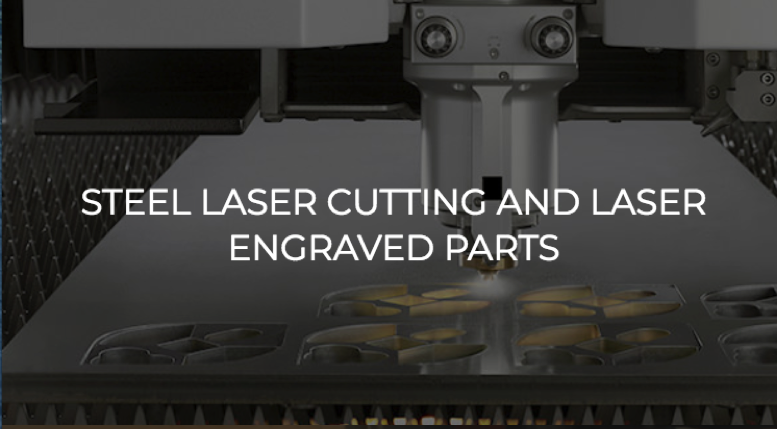 laser cutting steal engraved parts
